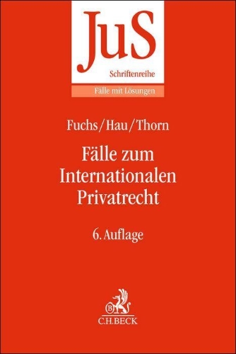 Buchcover und Innenansicht für das Buch: Fälle zum Internationalen Privatrecht