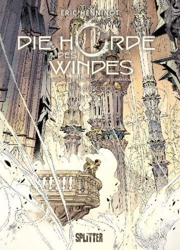 Buchcover und Innenansicht für das Buch: La Horde du Contrevent 4