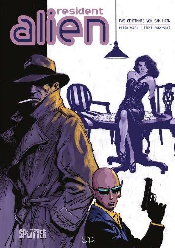 Buchcover und Innenansicht für das Buch: Resident Alien. Band 3