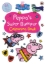 Buchcover und Innenansicht für das Buch: Peppa Pig: Peppa's Super Bumper Colouring Book