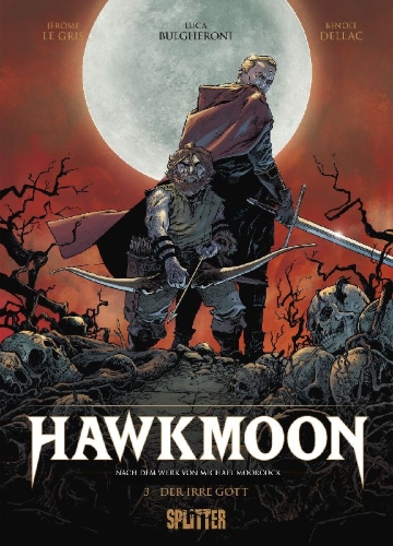 Buchcover und Innenansicht für das Buch: Hawkmoon 3