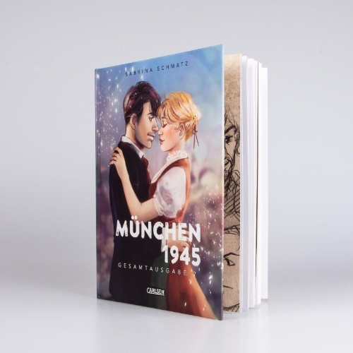 Buchcover und Innenansicht für das Buch: München 1945 Gesamtausgabe 2