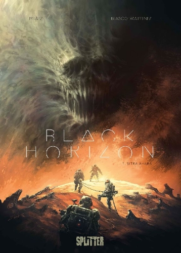 Buchcover und Innenansicht für das Buch: Noir Horizon 1