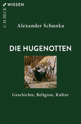 Buchcover und Innenansicht für das Buch: Die Hugenotten