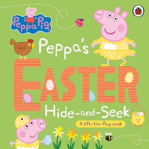 Buchcover und Innenansicht für das Buch: Peppa Pig: Peppa's Easter Hide and Seek