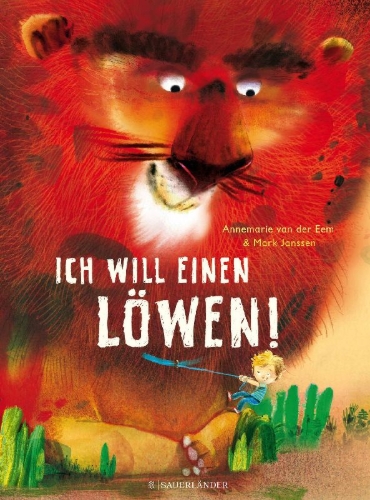 Buchcover und Innenansicht für das Buch: Ik will een Leeuw