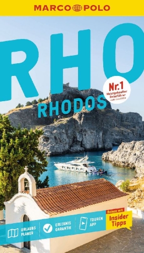 Buchcover und Innenansicht für das Buch: MARCO POLO Reiseführer Rhodos