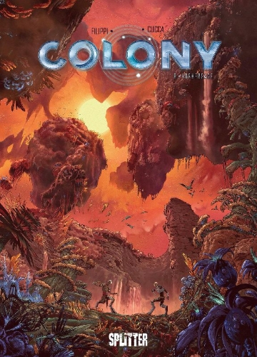 Buchcover und Innenansicht für das Buch: Colonisation 8