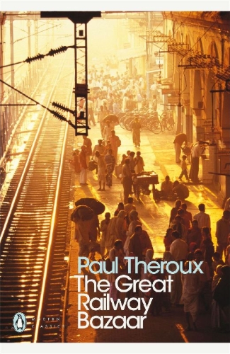 Buchcover und Innenansicht für das Buch: The Great Railway Bazaar