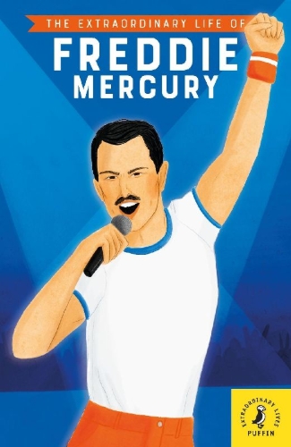 Buchcover und Innenansicht für das Buch: The Extraordinary Life of Freddie Mercury