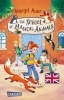 Buchcover und Innenansicht für das Buch: Die Schule der magischen Tiere 1: The School of Magical Animals (Englische Ausgabe mit Vokabelhilfen)