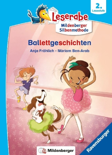 Buchcover und Innenansicht für das Buch: Leserabe mit Mildenberger Silbenmethode - Ballettgeschichten