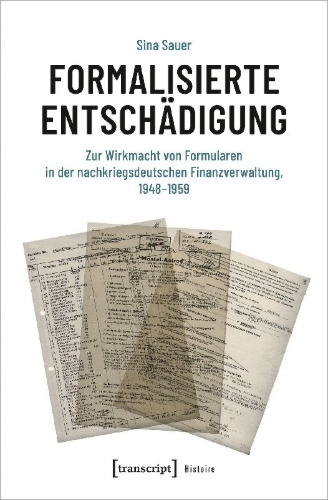 Buchcover und Innenansicht für das Buch: Formalisierte Entschädigung