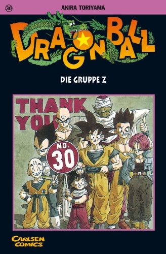 Buchcover und Innenansicht für das Buch: Dragon Ball 30. Die Gruppe Z