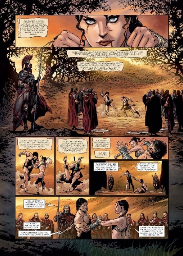 Buchcover und Innenansicht für das Buch: Titans 1