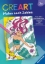 Buchcover und Innenansicht für das Buch: CreArt Malen nach Zahlen ab 7: Feen, Elfen, Meerjungfrauen