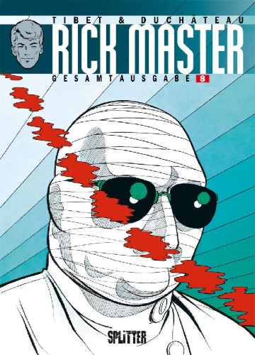 Buchcover und Innenansicht für das Buch: Rick Master Gesamtausgabe. Band 8