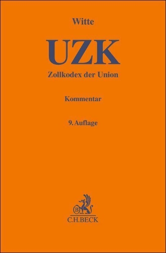 Buchcover und Innenansicht für das Buch: Zollkodex der Union (UZK)