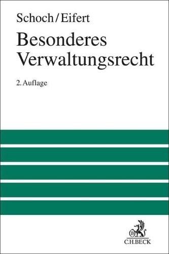 Buchcover und Innenansicht für das Buch: Besonderes Verwaltungsrecht