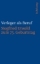 Buchcover und Innenansicht für das Buch: Verleger als Beruf