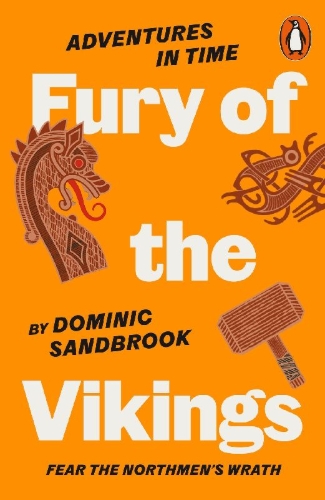 Buchcover und Innenansicht für das Buch: Adventures in Time: Fury of The Vikings