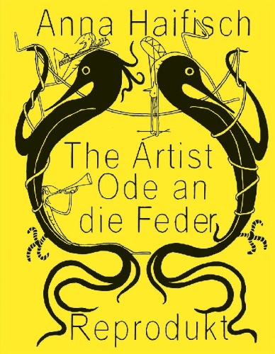 Buchcover und Innenansicht für das Buch: The Artist: Ode an die Feder