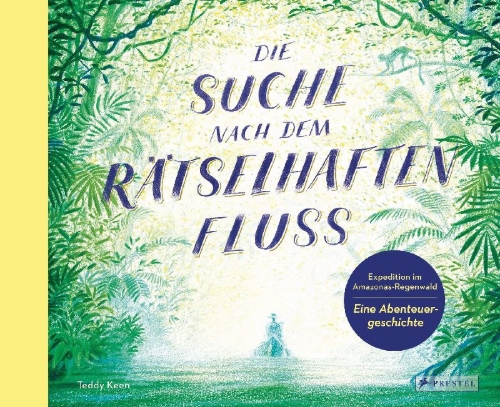 Buchcover und Innenansicht für das Buch: Journey to the Last River