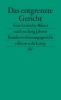 Buchcover und Innenansicht für das Buch: Das entgrenzte Gericht