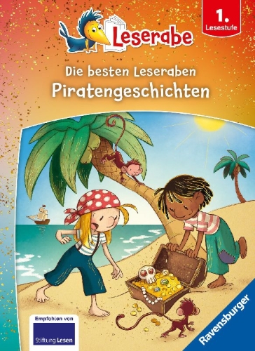 Buchcover und Innenansicht für das Buch: Leserabe Sonderausgaben - Die besten Leseraben-Piratengeschichten