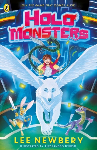 Buchcover und Innenansicht für das Buch: Holomonsters