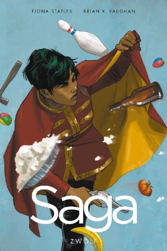 Buchcover und Innenansicht für das Buch: Saga 12