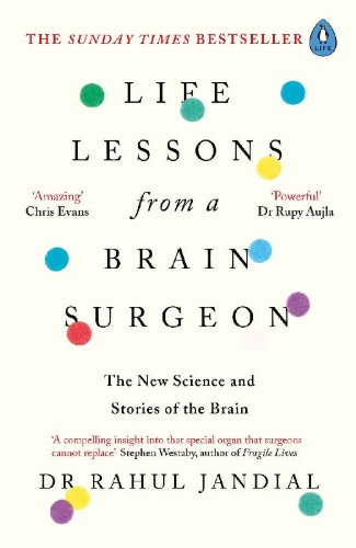Buchcover und Innenansicht für das Buch: Life Lessons from a Brain Surgeon