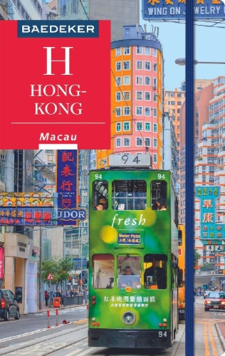 Buchcover und Innenansicht für das Buch: Baedeker Reiseführer Hongkong