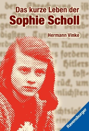 Buchcover und Innenansicht für das Buch: Das kurze Leben der Sophie Scholl