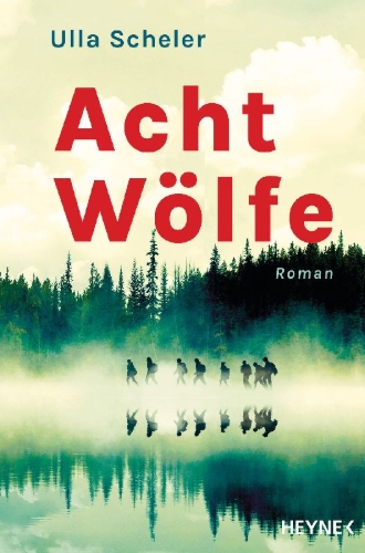 Buchcover und Innenansicht für das Buch: Acht Wölfe