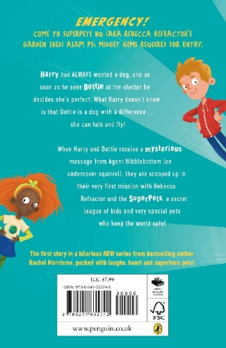 Buchcover und Innenansicht für das Buch: Supersausage to the rescue!
