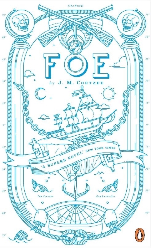 Buchcover und Innenansicht für das Buch: Foe