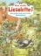 Buchcover und Innenansicht für das Buch: Was sucht Lieselotte? Das große Such-und-Finde-Wimmelbuch