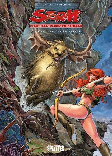 Buchcover und Innenansicht für das Buch: Storm - Die Chroniken von Rothaar. Band 6