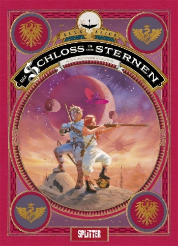 Buchcover und Innenansicht für das Buch: Das Schloss in den Sternen. Band 4