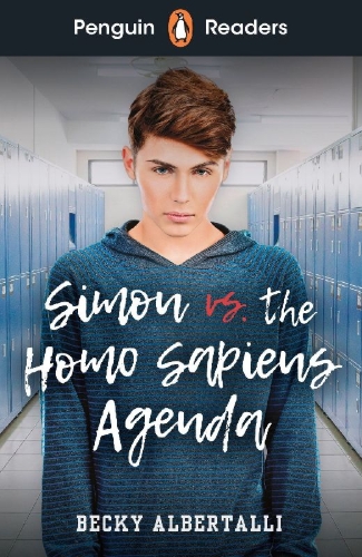 Buchcover und Innenansicht für das Buch: Penguin Readers Level 5: Simon vs. The Homo Sapiens Agenda (ELT Graded Reader)