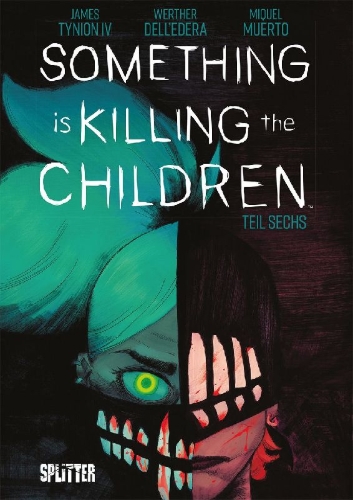 Buchcover und Innenansicht für das Buch: Something is killing the Children. Band 6