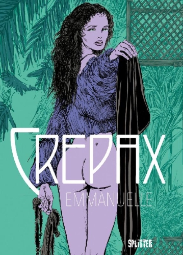Buchcover und Innenansicht für das Buch: Crepax: Emmanuelle
