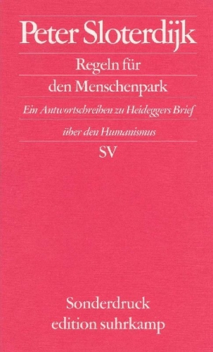 Buchcover und Innenansicht für das Buch: Regeln für den Menschenpark