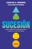 Buchcover und Innenansicht für das Buch: Sucesión / Succession