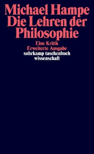 Buchcover und Innenansicht für das Buch: Die Lehren der Philosophie