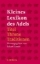 Buchcover und Innenansicht für das Buch: Kleines Lexikon des Adels