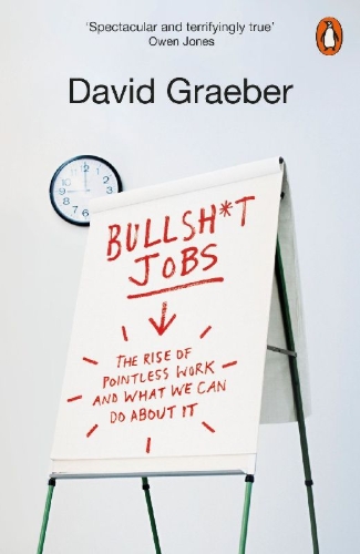 Buchcover und Innenansicht für das Buch: Bullshit Jobs