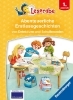Buchcover und Innenansicht für das Buch: Leserabe Sonderausgaben - Abenteuerliche Erstlesegeschichten von Detektiven und Schulfreunden
