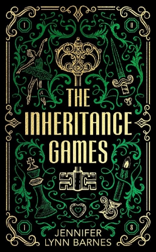 Buchcover und Innenansicht für das Buch: The Inheritance Games. Collector's Edition
